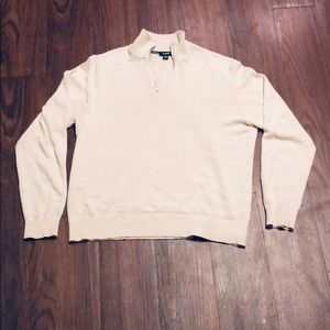 Cotton Half-Zip Pullover